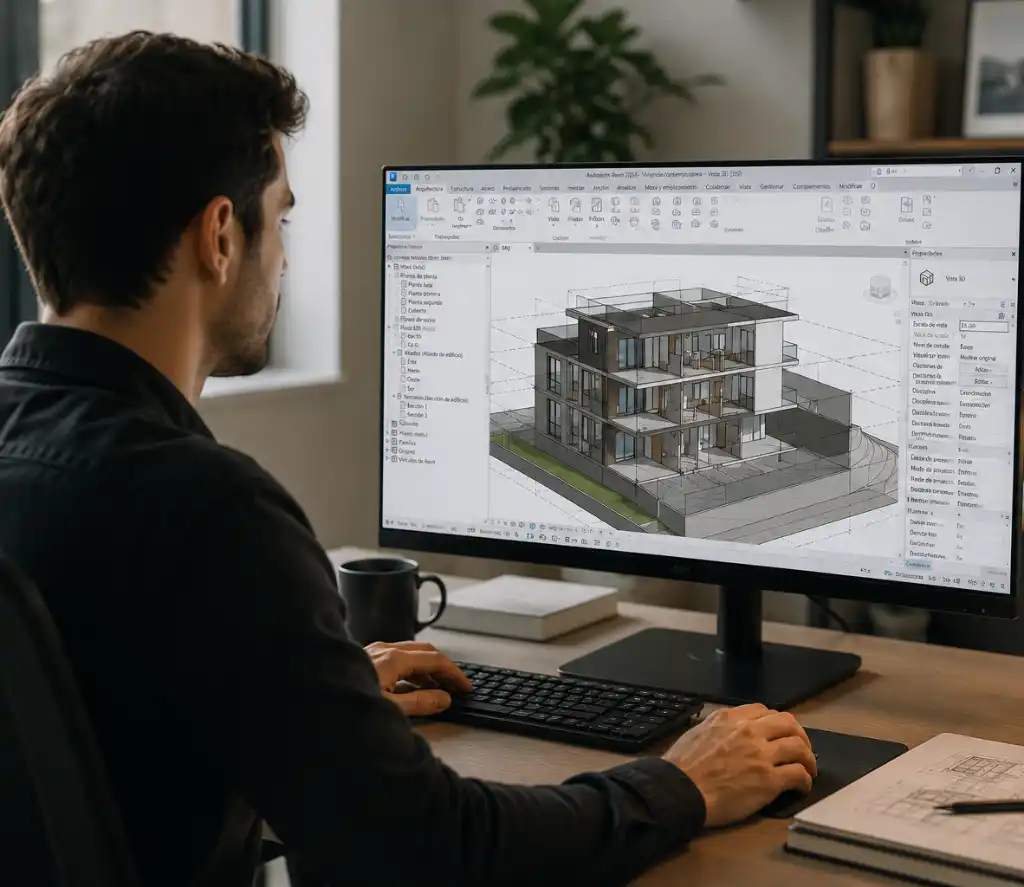 Alumno en el Curso Revit Online