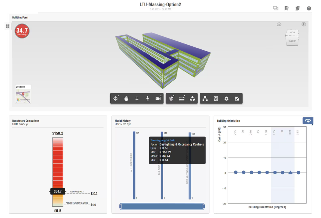 herramientas de análisis en revit