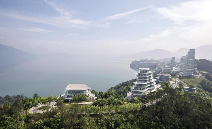 Huangshan Mountai. Residencial contemporáneo