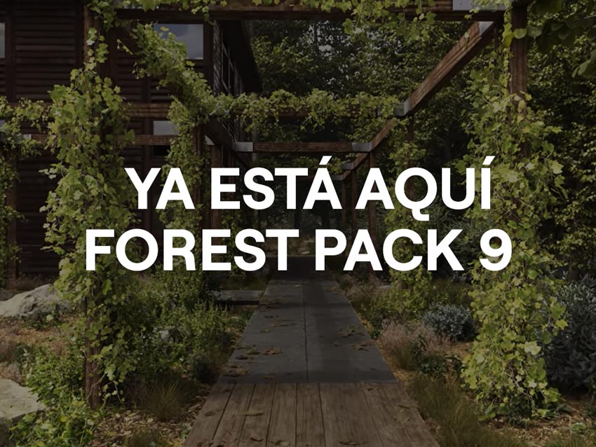 Novedades y mejoras de Forest Pack 9