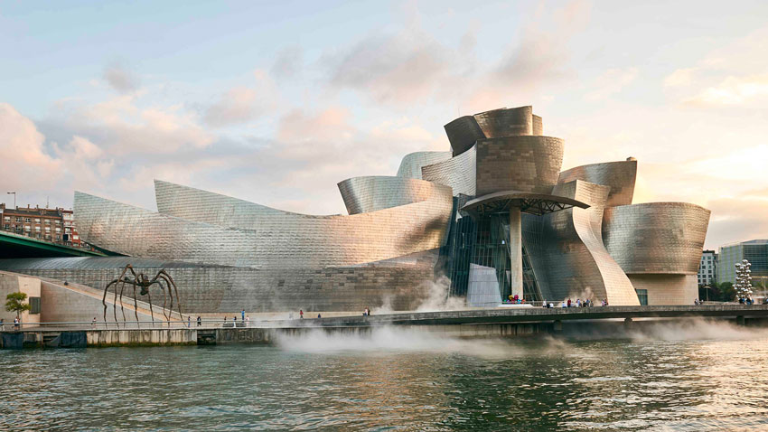 Museo Guggenheim de Bilbao realizado con 3D en Catia