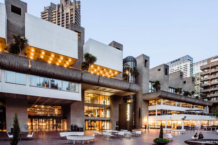 Arquitectura Brutalista en UK. Barbican Centre