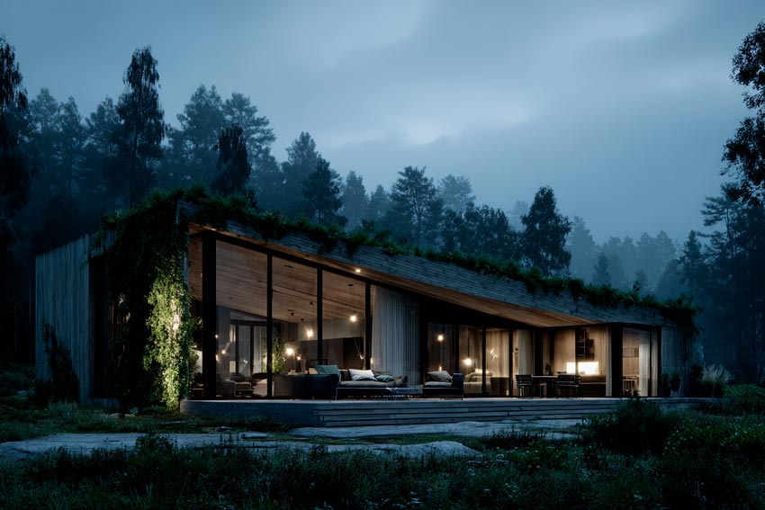 propmts para renders de arquitectura