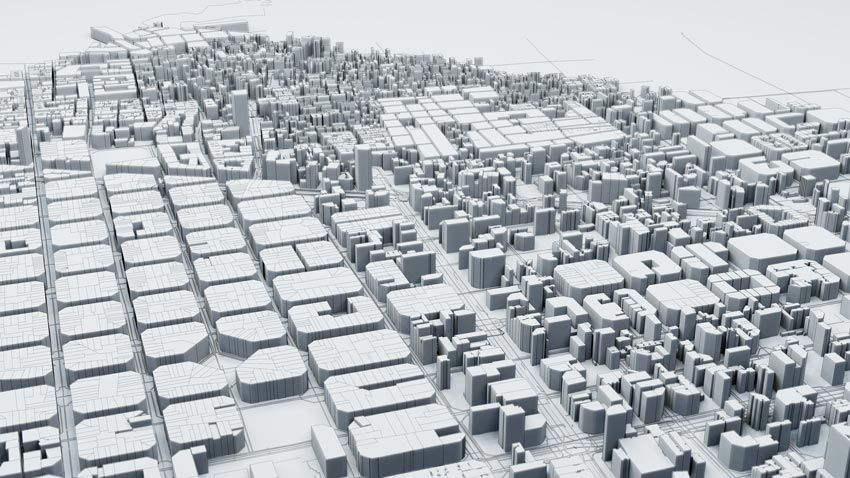 BIM con Nano Banana ciudad en 3d