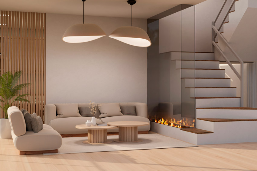 Unreal engine para presentar proyectos a clientes interior de una casa