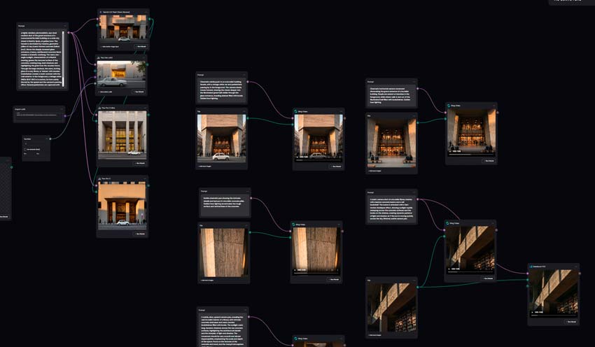SOTA: IA generativa aplicada a la arquitectura Weavy