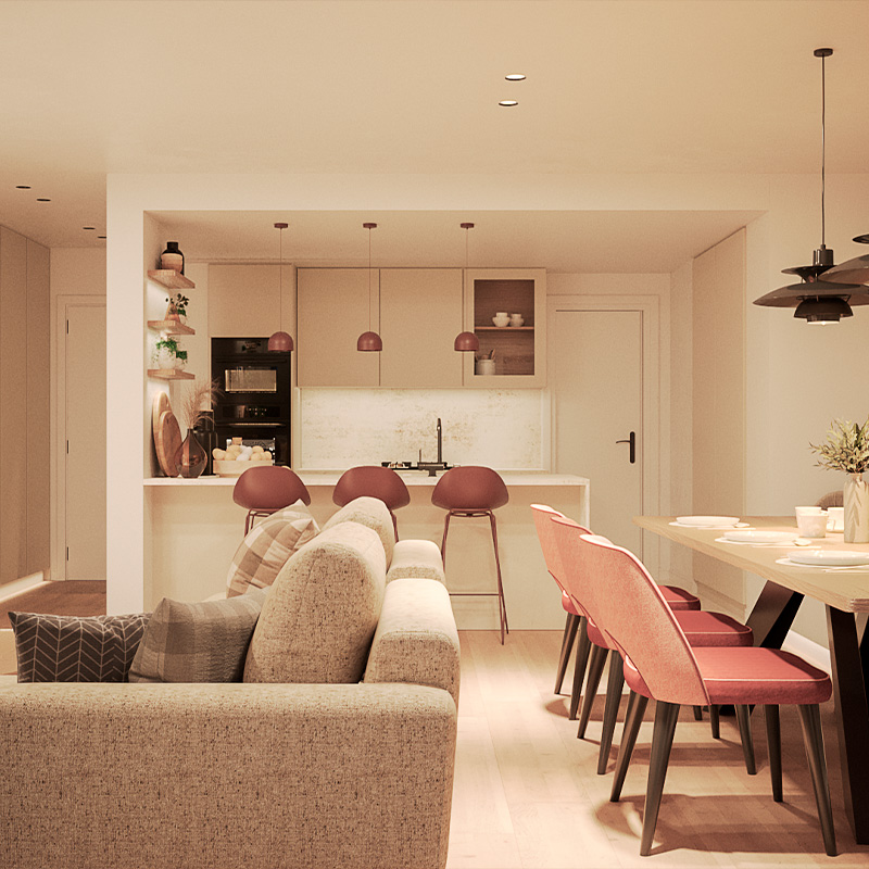 Proyecto Final de Curso de 3d Max y VRay del Alumna Sara Heras