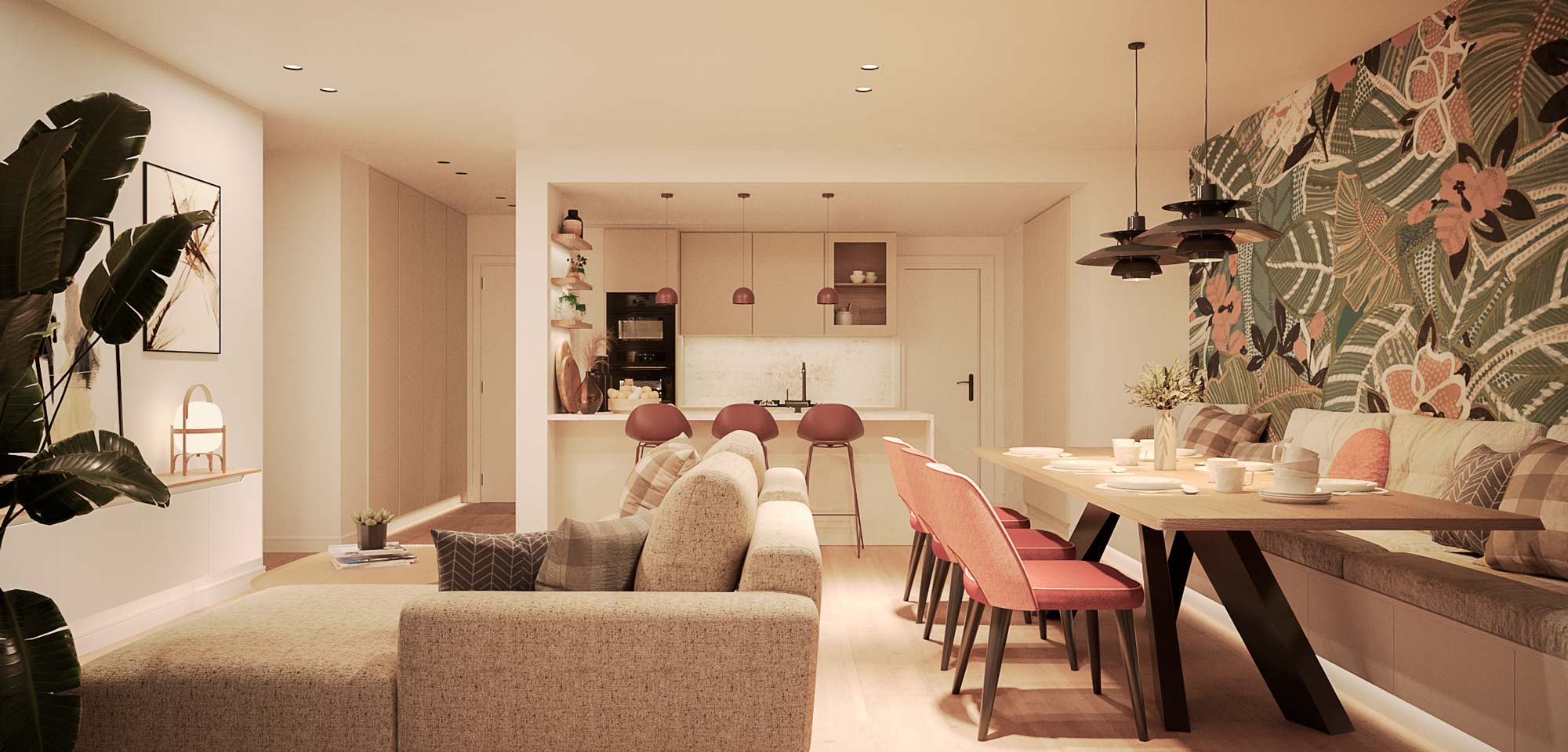 Proyecto Final de Curso de 3d Max y VRay del Alumna Sara Heras