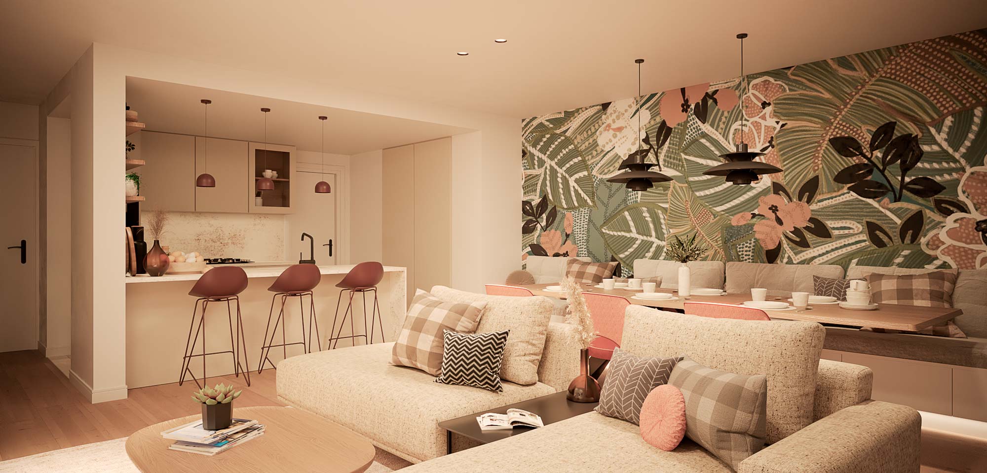 Proyecto Final de Curso de 3d Max y VRay del Alumna Sara Heras