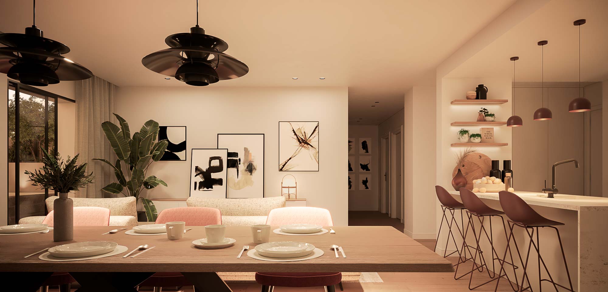 Proyecto Final de Curso de 3d Max y VRay del Alumna Sara Heras