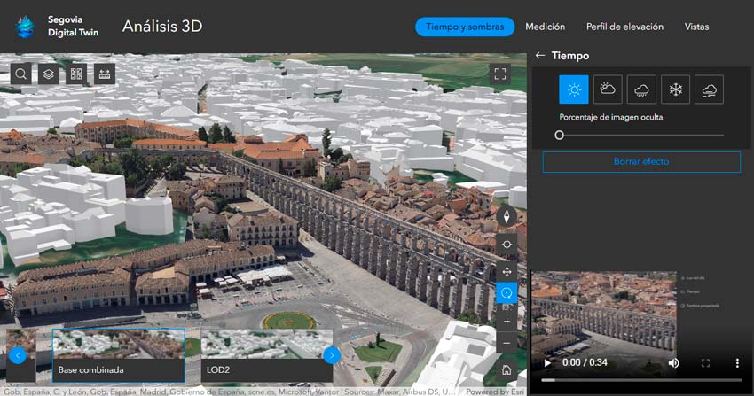Gemelos digitales ejemplos: la ciudad de Segovia, Siendo una gestión inteligente de activos