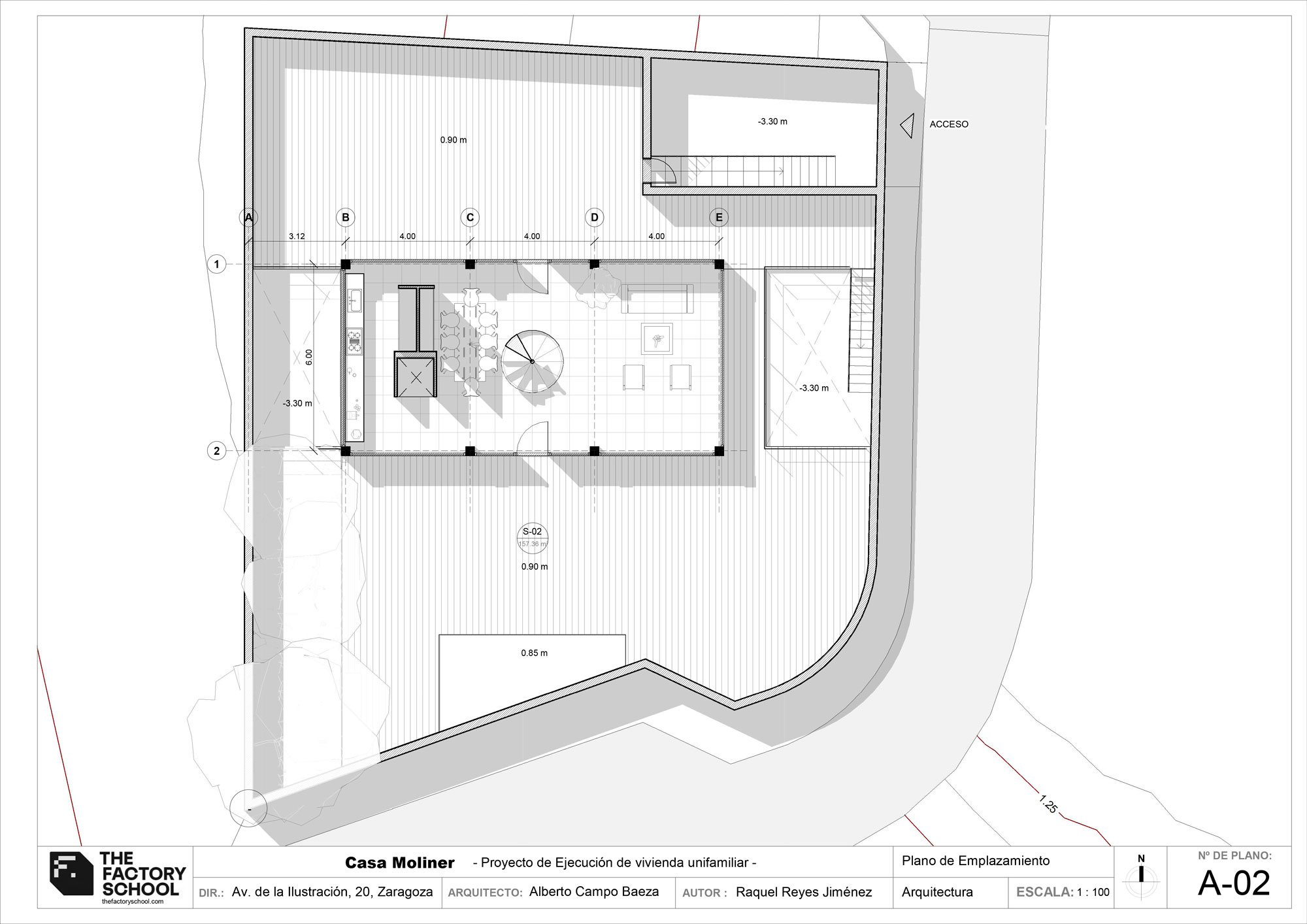 Proyecto Final de Máster de la alumna Raquel Reyes Jimenez del Master BIM Manager con IA