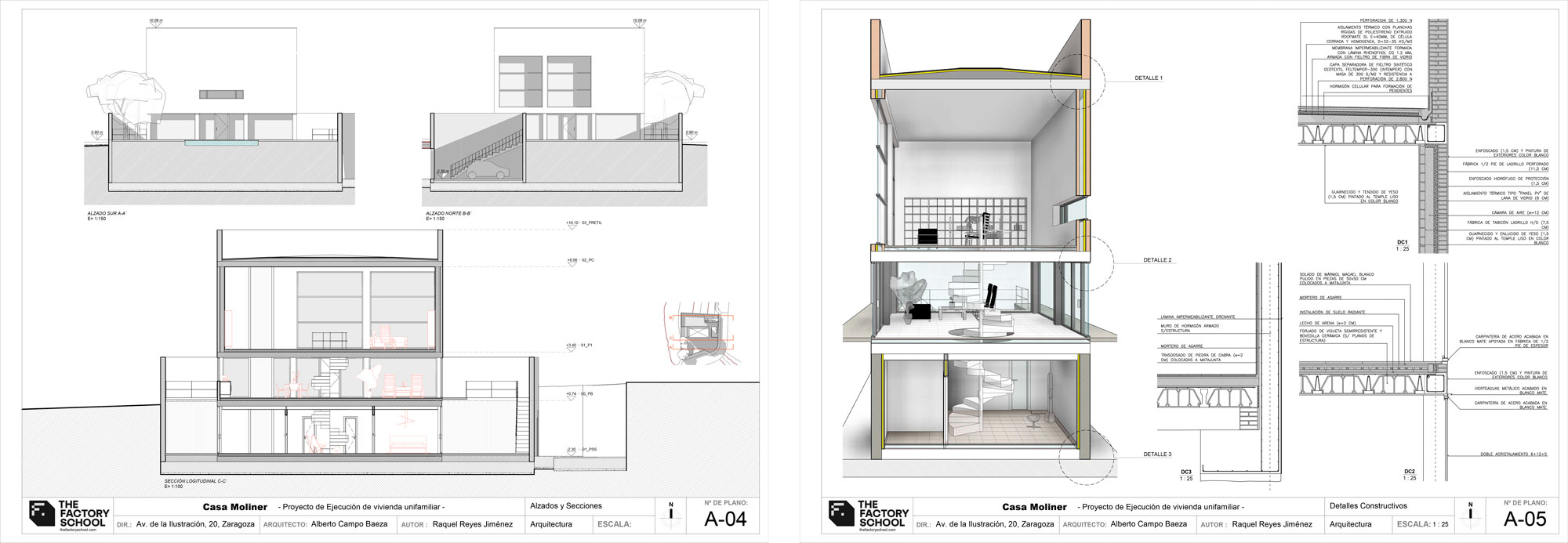 Proyecto Final de Máster de la alumna Raquel Reyes Jimenez del Master BIM Manager con IA