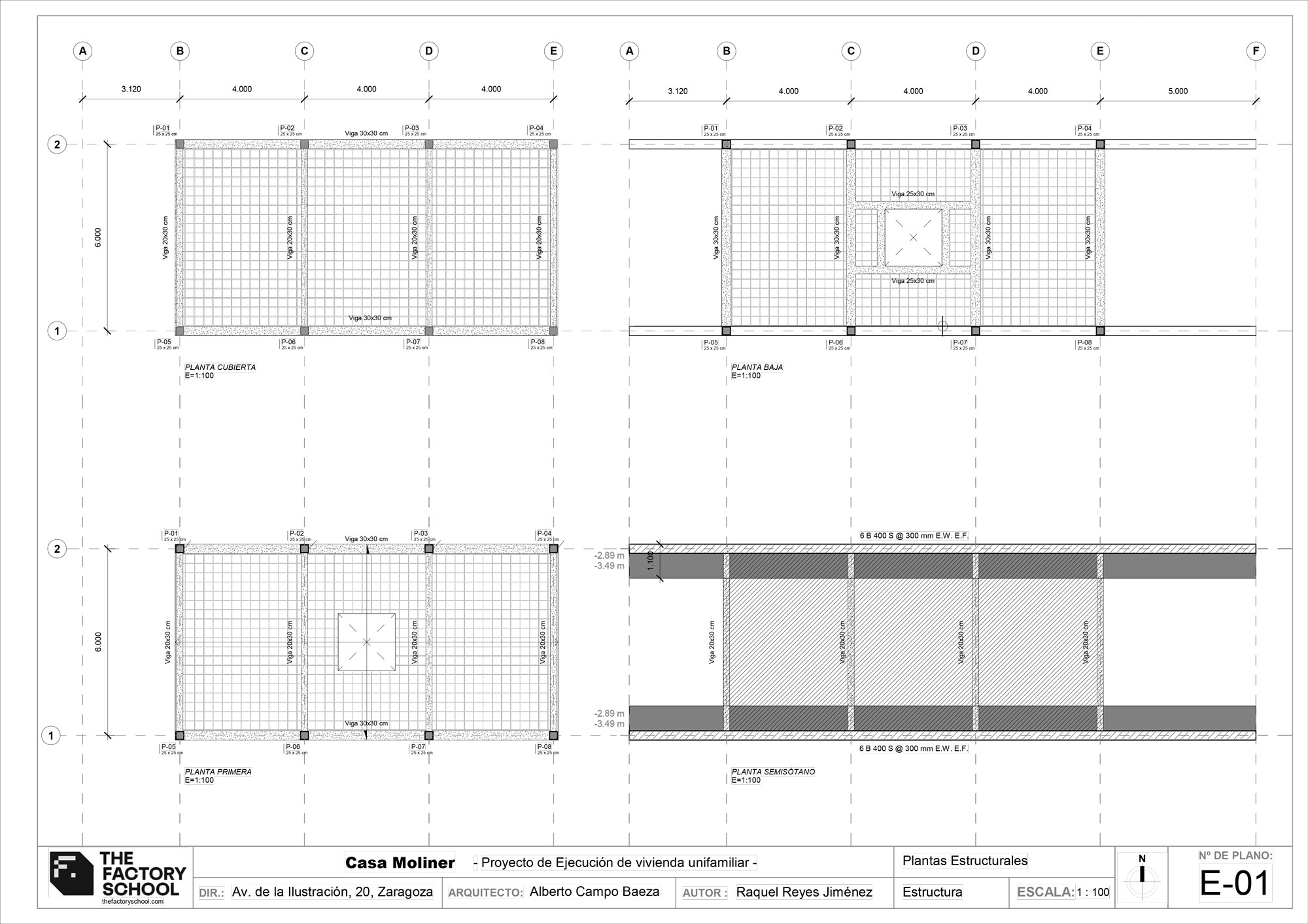 Proyecto Final de Máster de la alumna Raquel Reyes Jimenez del Master BIM Manager con IA