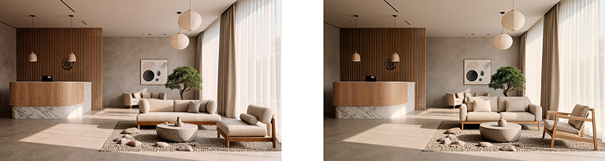 Nuevos flujos de trabajo con IA cambios de mobiliario