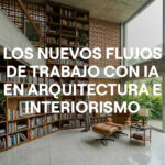 Los nuevos flujos de trabajo con IA en arquitectura e interiorismo: cuáles son y cómo integrarlos en tu forma de diseñar.