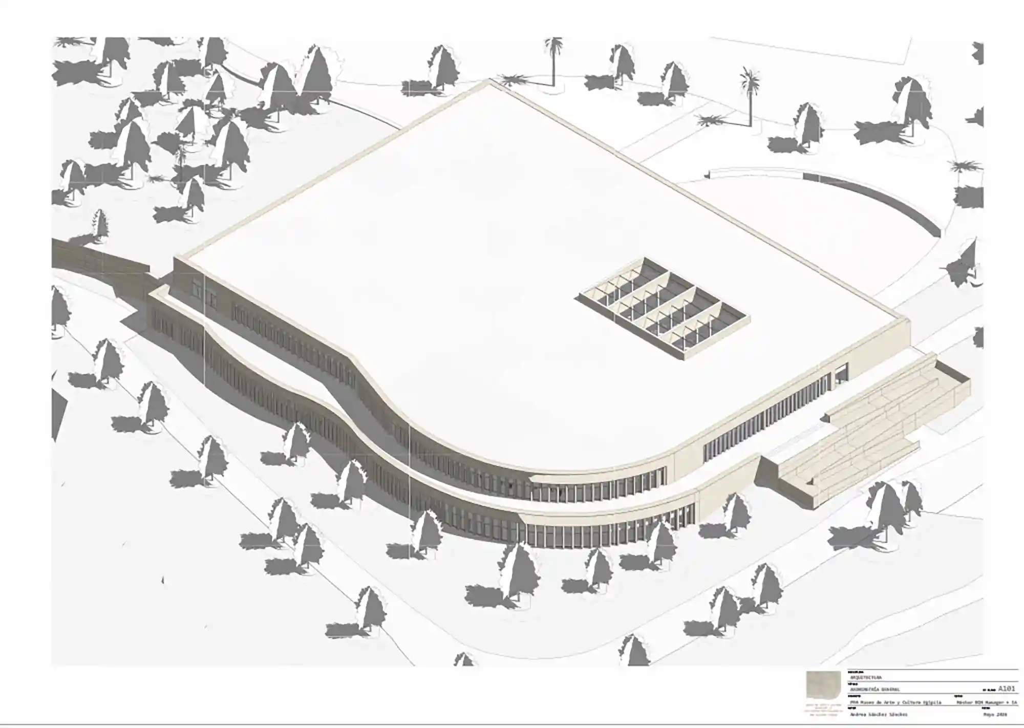 Proyecto Final de Máster BIM Manager + IA de nuestra alumna Andrea Sánchez Sánchez