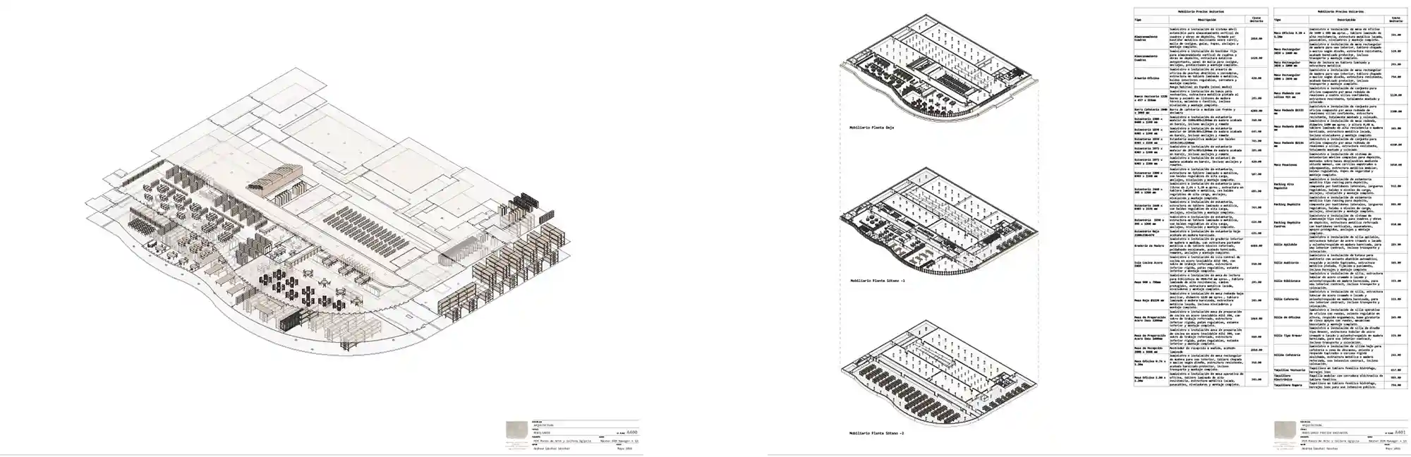 Proyecto Final de Máster BIM Manager + IA de nuestra alumna Andrea Sánchez Sánchez
