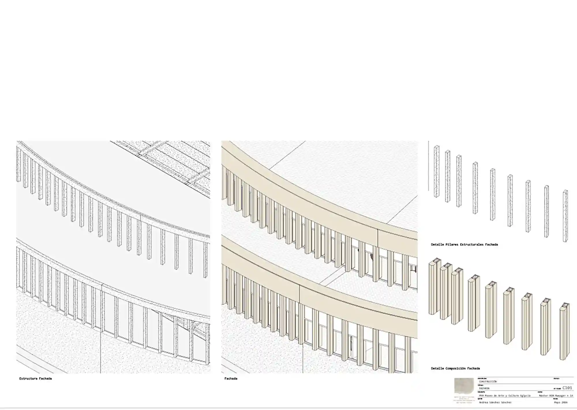 Proyecto Final de Máster BIM Manager + IA de nuestra alumna Andrea Sánchez Sánchez