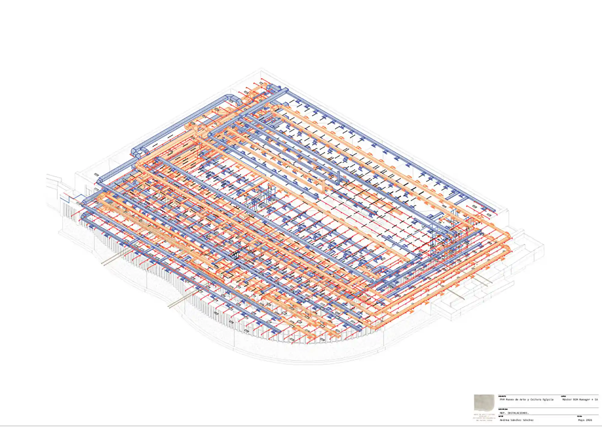 Proyecto Final de Máster BIM Manager + IA de nuestra alumna Andrea Sánchez Sánchez