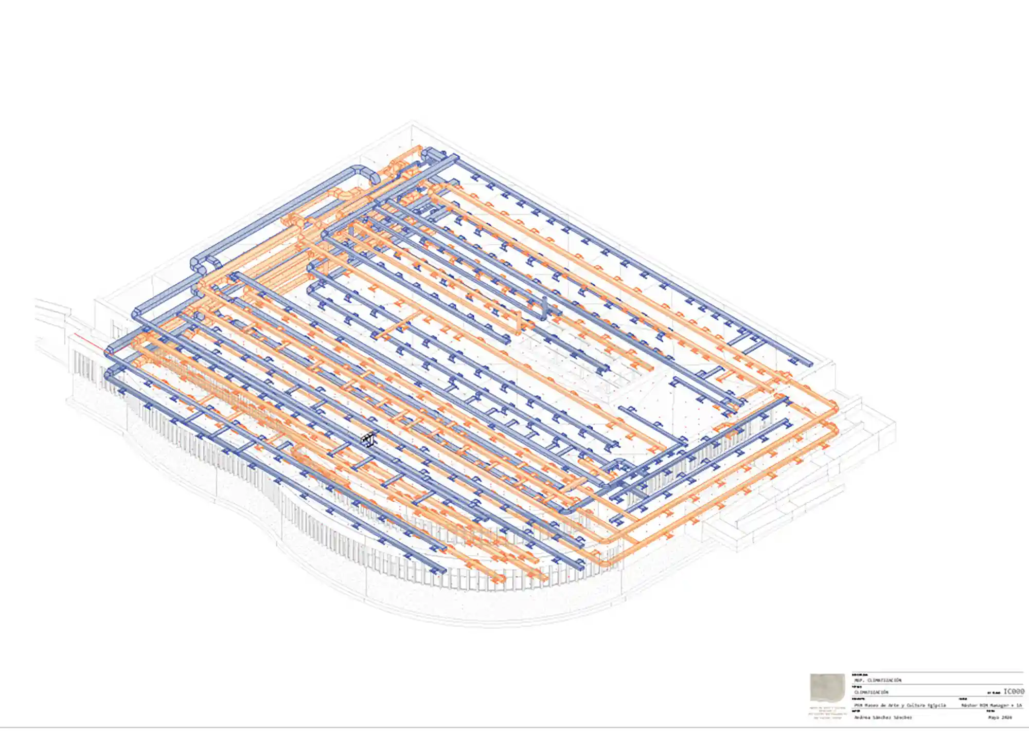 Proyecto Final de Máster BIM Manager + IA de nuestra alumna Andrea Sánchez Sánchez