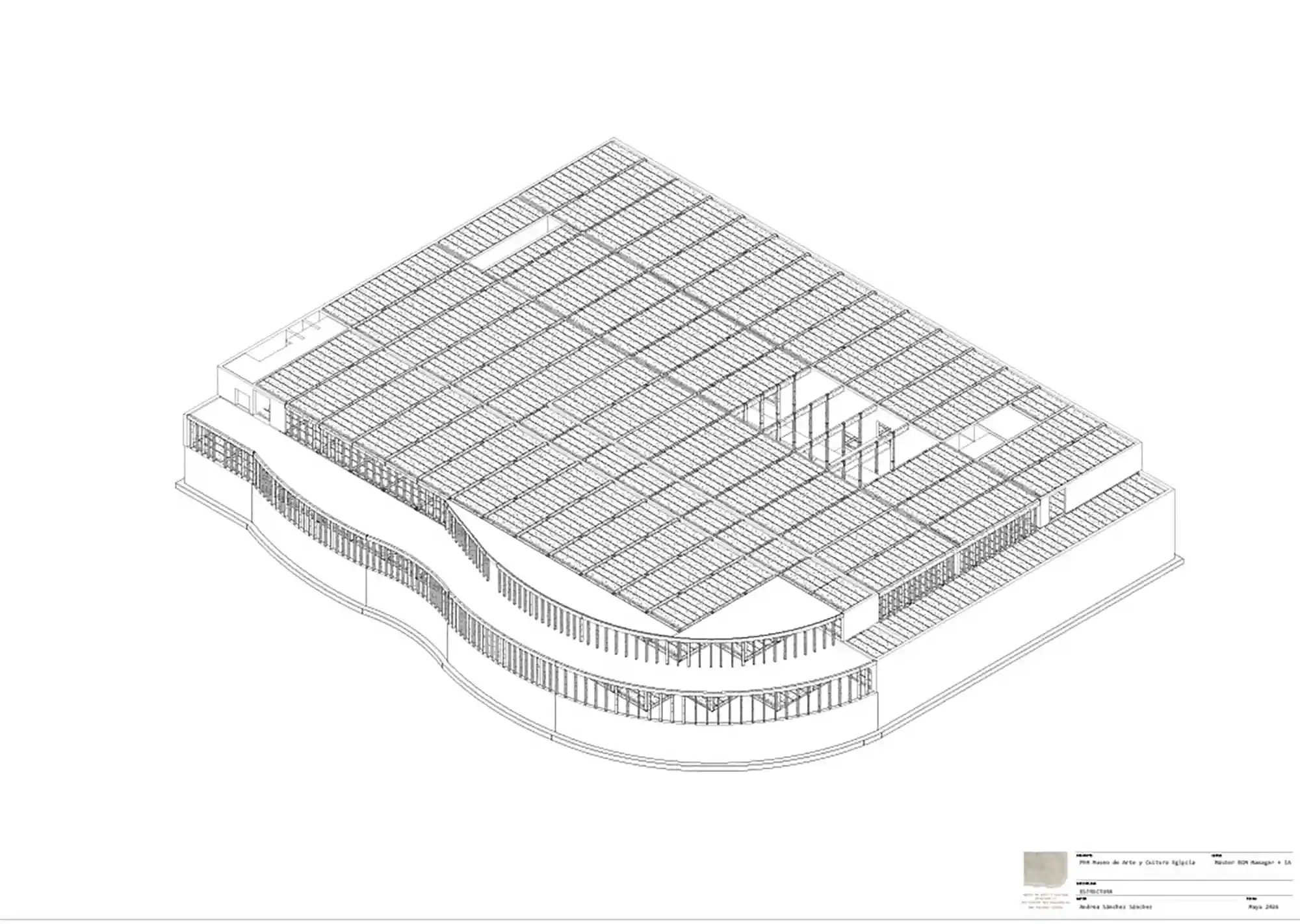 Proyecto Final de Máster BIM Manager + IA de nuestra alumna Andrea Sánchez Sánchez