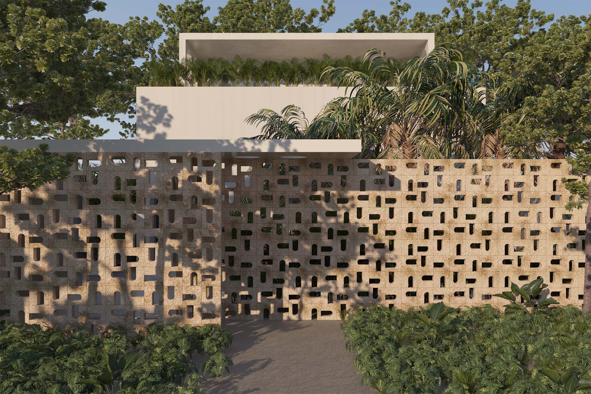 Proyecto Final de Máster de Visualización Arquitectónica + IA de la alumna Leslye Vásquez