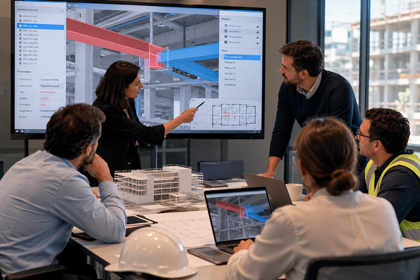 Gobernanza de datos en BIM: quién decide qué, cuándo y con qué criterio 2 Reunión sobre la gobernanza de datos en BIM